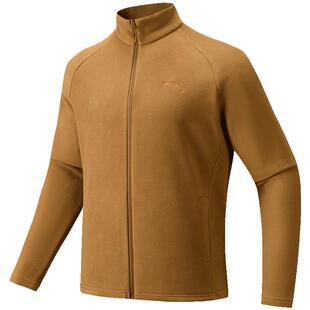 安踏摇粒立领或户外抓绒衣男女同款保暖内搭运动外套冲锋衣内胆