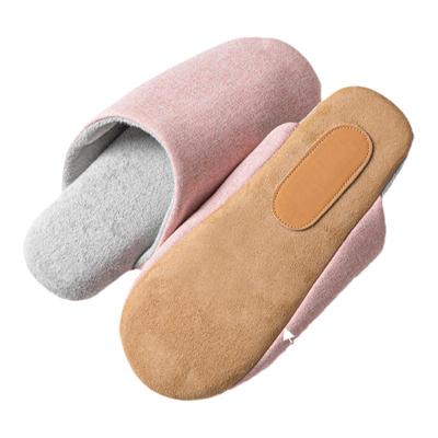 日式静音无声棉拖鞋秋冬