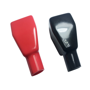 电瓶连接线保护套正负极柱螺丝端子盖卡子夹头罩蓄电池接头绝缘帽