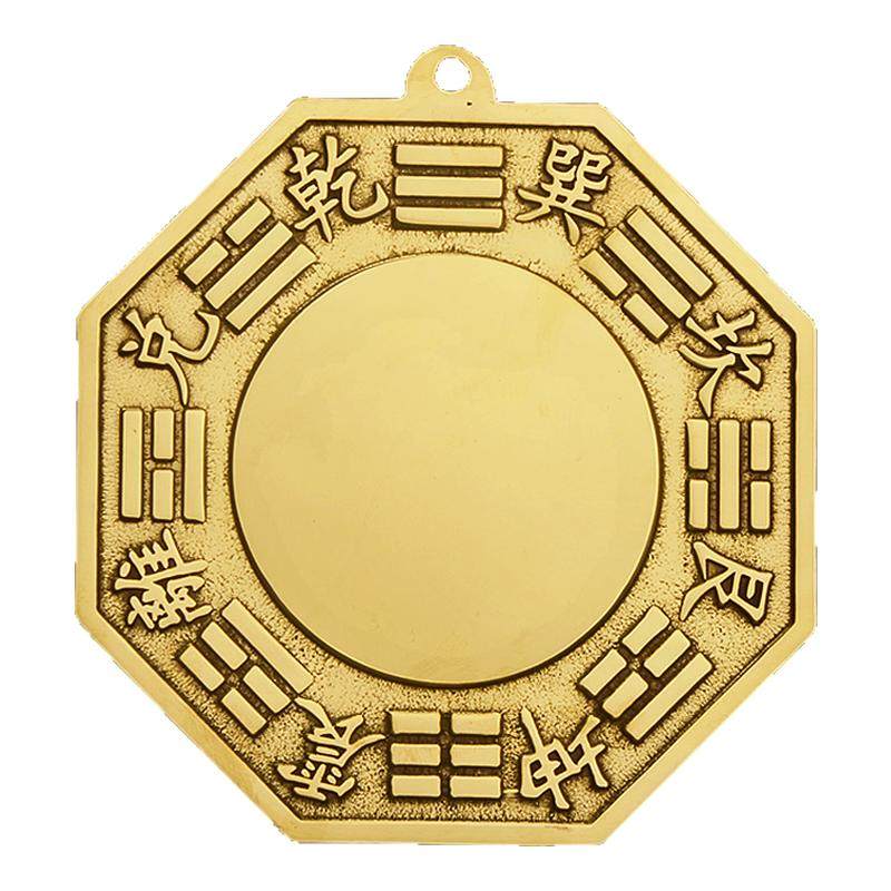 八卦镜凸镜铜镜门口凹镜太极镜大门窗户阳台对门对路铜质凸面镜子