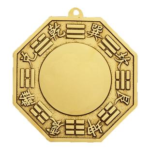 八卦镜凸镜铜镜门口凹镜太极镜大门窗户阳台对门对路铜质凸面镜子