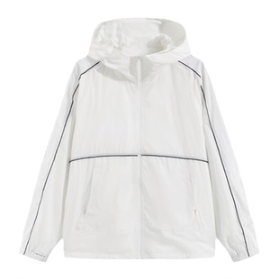 青少年夏季新款防晒服12岁男孩13初中学生外套15轻薄男装大童上衣