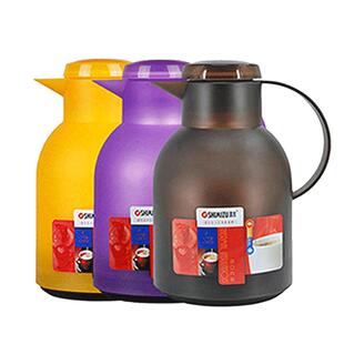 清水保温壶家用热水瓶玻璃内胆水壶迷你学生宿舍便携小容量暖瓶