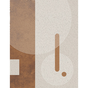 北欧轻奢入户门地垫进门玄关地毯家用门口门垫入门室内丝圈脚垫