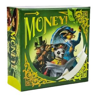 Money金钱本色英文桌游卡牌扑克牌拍卖竞价多人聚会儿童益智游戏