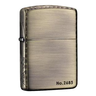 Zippo官方旗舰店煤油防风之宝正品鱼戏莲叶间打火机男友新年礼物