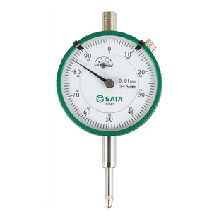 SATA世达百分表机械数显杠杆表头防震校表千分表一套高精度内径表