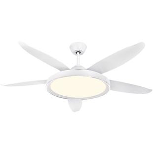 佑家变频风扇灯带电风扇的吊灯餐厅客厅卧室书房五叶大风力吊扇灯