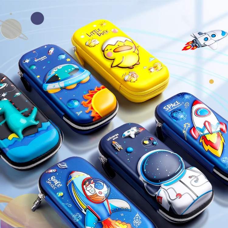 文具男孩子笔袋男童文具盒儿童小学生用男生铅笔盒铅笔袋多层