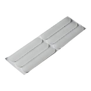 日本KM 衣架防滑贴粘胶式防滑条衣架无痕透明防滑垫硅胶防震条