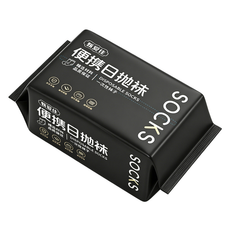 20双装】高弹不勒军训专用日抛袜