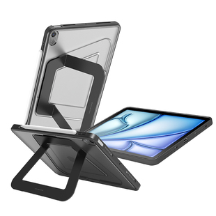 mousmore适用2025苹果ipad air7/6 11寸13支点架平板保护壳pro11防摔弯磨砂透明10.9全包画板壳mini7横竖放新