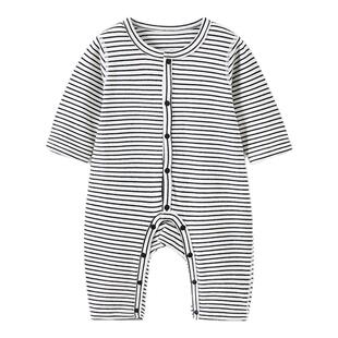 童泰婴儿连体衣春秋季宝宝衣服男童女童休闲外出爬服儿童无骨哈衣