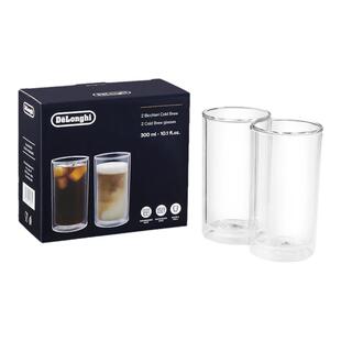 delonghi德龙双层玻璃杯咖啡杯家用隔热300ml*2