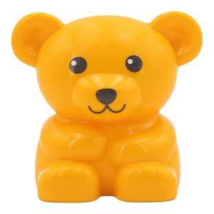 散装大颗粒积木动物园造型老虎狮子棕熊豹子儿童早教益智拼装玩具