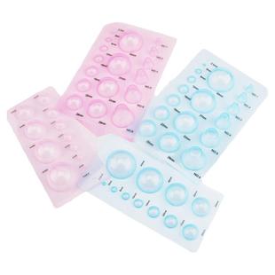 超轻树脂粘土软陶泥等比例取量器调色衡量尺手工制作球形半圆模具