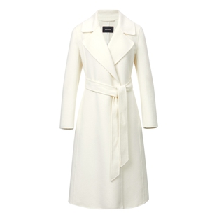 【山羊绒】Koradior珂莱蒂尔商场同款冬季气质羊毛大衣毛呢外套女