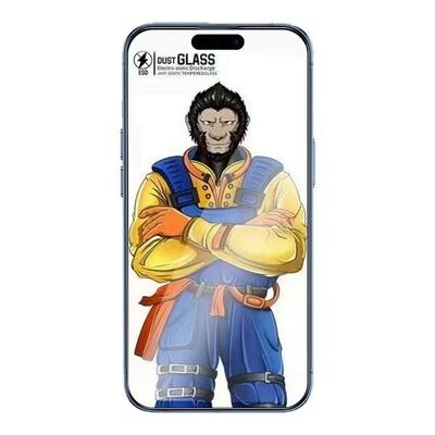 适用苹果17promax钢化膜iPhone16大猩猩手机膜苹果16/15听筒防尘14全屏覆盖13防摔高清12防偷窥11防指纹xsmax