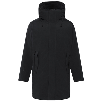 利郎官方三防可卸连帽保暖羽绒服