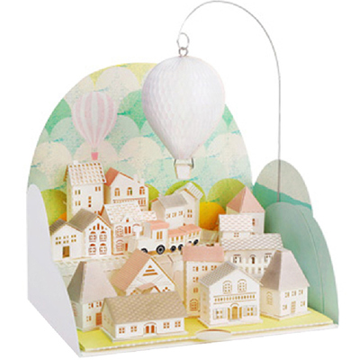 Jeancard立体纸模贺卡