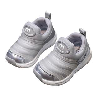 儿童春秋毛毛虫运动鞋宝宝软底防滑女童男孩学步鞋1-3一6岁幼儿园