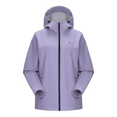 骆驼户外软壳衣男女25新款防风防水外套保暖抗静电单层夹克冲锋衣