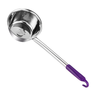 304不锈钢水瓢特厚商用家用厨房打水勺防烫长柄水舀子汤勺