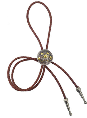 美分银币波洛领带扣复古项链吊坠