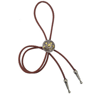 Bolo Tie波洛领带扣 美分银币小丑美式复古西部牛仔阿美咔叽搭配