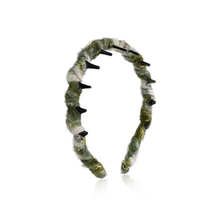 彩色毛线波浪发箍女2026新款高端不压发头箍洗脸发卡子高颅顶头饰