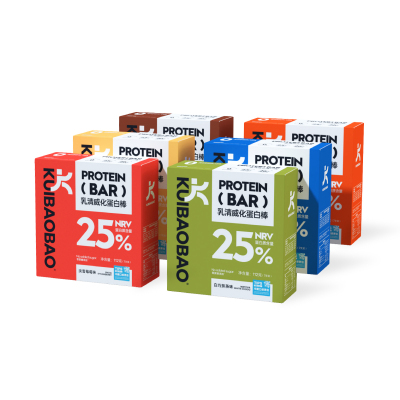 KUIBAOBAO乳清威化蛋白棒112g/盒