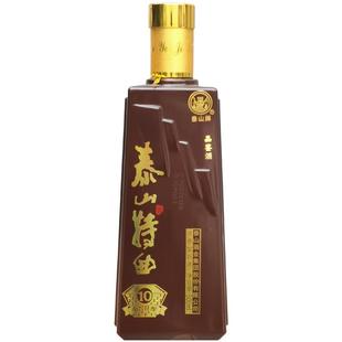 泰山特曲小窖佳酿10白酒39.8度浓香整箱高粱酒水礼盒装山东名酒
