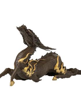 送领导客厅麒麟摆件铜之美铜