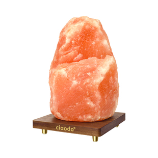 盐灯喜马拉雅山形招财灯摆件巴基斯坦进口天然矿石水晶矿石小夜灯