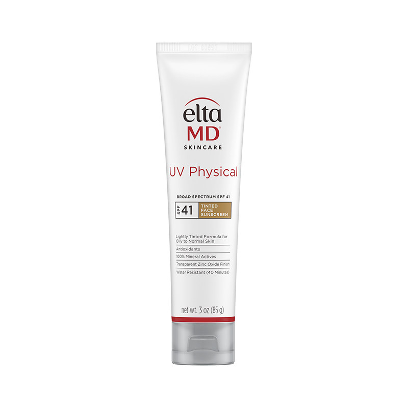 eltamd温和物理防晒霜spf41面部防水防汗隔离敏肌通勤效期27年6月