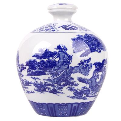 清香型53度高度白酒纯粮食酒坛装