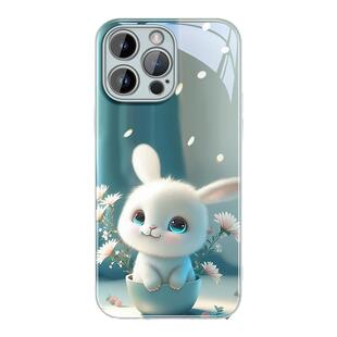 适用苹果14手机壳iphone15promax新款苹果17手机壳plus高档14pro镜头11全包12防摔13女16可爱玻璃Air花茶杯兔