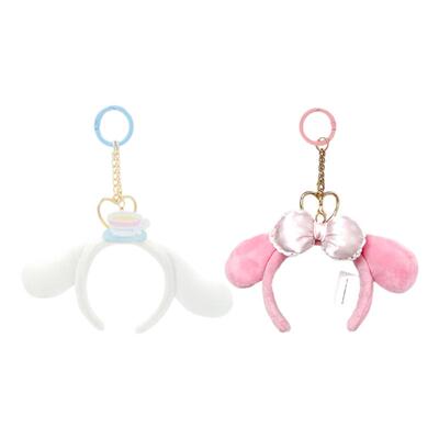 正版三丽鸥Cinnamoroll挂件玩偶玉桂狗毛绒公仔美乐蒂书包钥匙扣