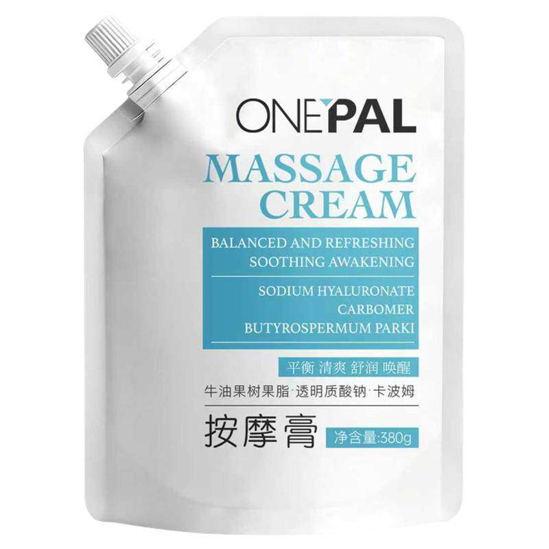ONEPAL按摩膏筋膜刀专用膏大容量美容院专用按摩膏卡波姆舒缓380g