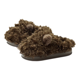 amazelulu棉拖鞋女2025新款冬季保暖毛绒拖鞋家居室内防滑防臭