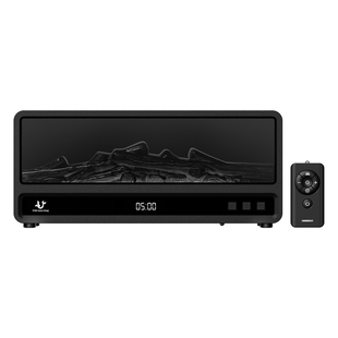 【官方正品】孤倨仿真壁炉加湿器遥控柴火火焰氛围小夜灯香薰机静音家用卧室空气加湿生日礼物乔迁礼圣诞