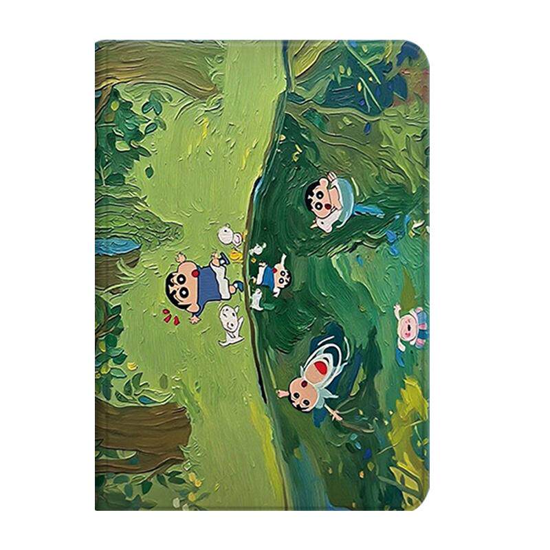 适用于苹果ipad Air4/5 10.9英寸十代保护壳10.2pro11寸卡通A16带笔槽mini1/2/3/4/5/