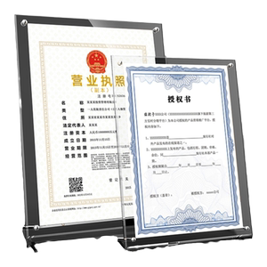 亚克力台卡立牌展示牌菜单桌牌
