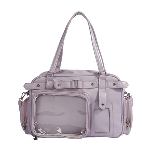 十厘米娃包双人紫色大容量日常追星演唱会10cm痛包蓝色的斜挎包包