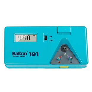 Bakon白光BK191烙铁温度测试仪焊台测温仪热电偶烙铁头锡炉校准仪