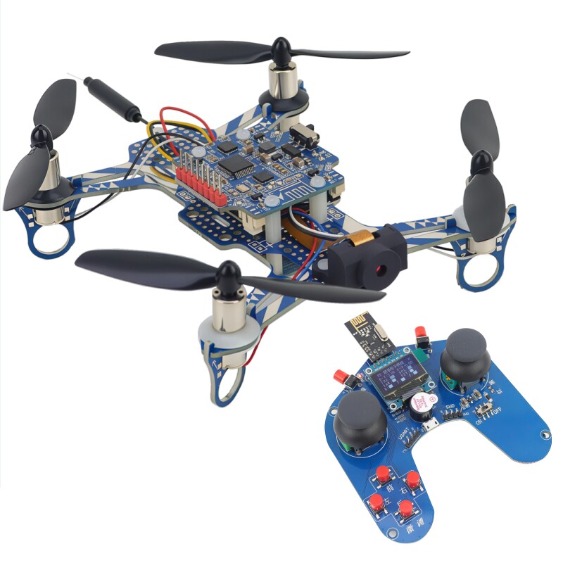 STM32四轴飞行器F103C8T6可编程开源四旋翼2.4G遥控飞机开发套件