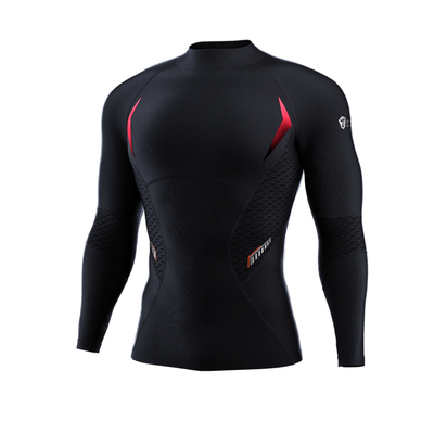 MSGD黑色压花训练健身衣