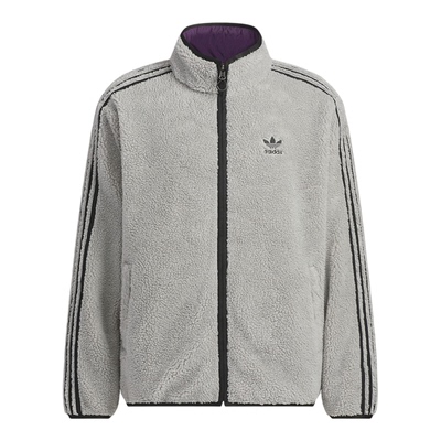 Adidas/阿迪达斯正品三叶草男士拉链双面保暖宽松羽绒服KS6072