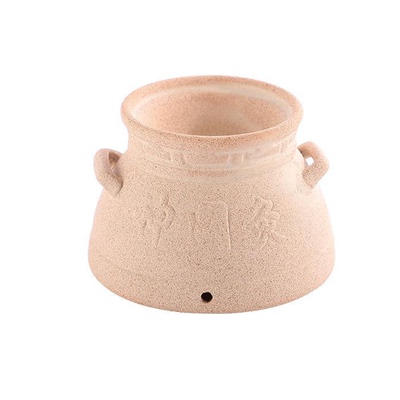 阿兴家圆形陶土脐灸碗肚脐灸儿童