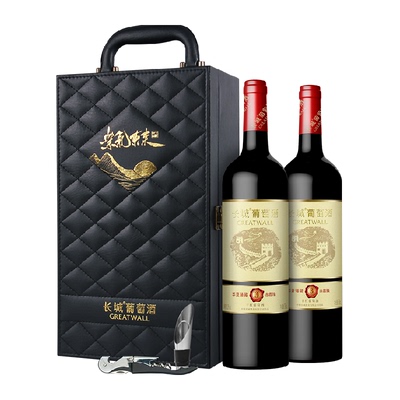 长城干红紫气东来葡萄酒礼盒